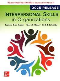 Image of Interpersonal skills in organizations : 2025 release