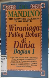 Image of Wiraniaga Paling Hebat di Dunia Bagian I