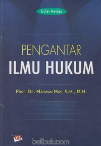 Image of Pengantar Ilmu Hukum