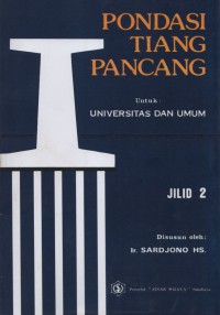 Image of Pondasi Tiang Pancang Jilid 2